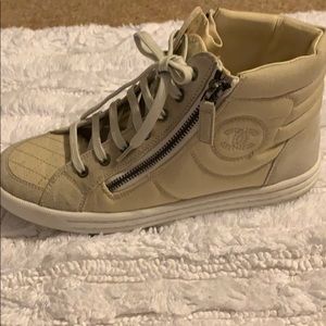 Chanel High Top CC Sneakers